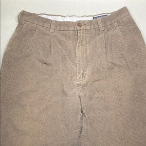 Brown corduroy pants